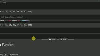 2 List Comprehension & Lambda Funtion