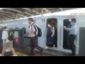 jr熊本駅　九州新幹線ホーム　つばめ鹿児島中央 行き　到着 u0026発車メロディ u0026乗降終了合図 u0026出発シーン　n700系8両編成です