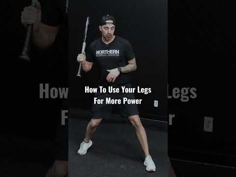 What muscles are used when hitting a baseball?