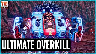 Insane 8x Ultra AC/5 Monster Just Wrecks Mechs!- Stone Rhino - German Mechgineering #1162