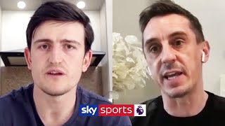 'We want to challenge for titles, not top four!’ 🏆 | Harry Maguire's in-depth chat with Gary Neville