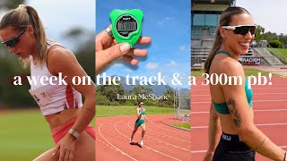 a week of training & a time trial | 400m sprinter