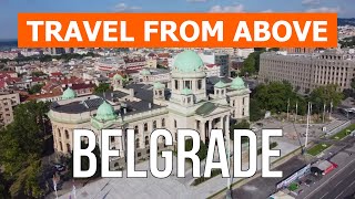 Belgrade from above | Drone video in 4k | Serbia, Belgrade city from the air