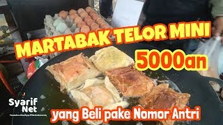 IDE BISNIS || MARTABAK TELOR MINI 5000an yg beli Antri