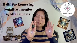 Remove Negative Energies \u0026 Attachments 🪬| Clear Your Energy Field | Reiki Energy \u0026 Sound Healing