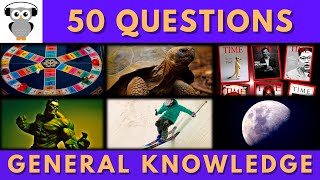General Knowledge Quiz Trivia #62 | 50 Questions | Do You Know | Pub Quiz