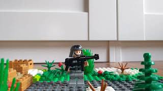 Lego ww2 era gun tests (the mp40 ain't that great)