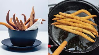 How to make the Best Gluten Free Sweet \u0026 Crunchy Cornmeal Sticks Snack (Adunlee/Atsipipi/ Kokoro)