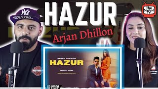 HAZUR | Arjan Dhillon | Mxrci | Delhi Couple Reactions