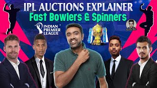 Brace Yourself for a Avesh Khan Bid War | IPL Auctions Explainer | Fast Bowlers | Spinners