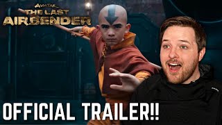 Avatar: The Last Airbender | Official Trailer Reaction!