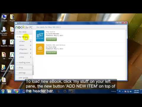 Using Nook for PC to Read EPUB eBooks Using Nook for PC to Read EPUB eBooks