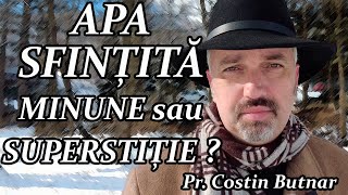 APA SFINȚITĂ - MINUNE sau SUPERSTIȚIE ? Spălăm rufe de Bobotează?