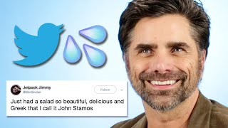 John Stamos Reads Thirst Tweets