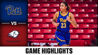 Pitt vs. Utah Tech Game Highlights | 2024-25 ACC Women's Basketball