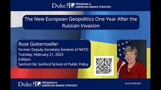The New European Geopolitics One Year After the Russian Invasion