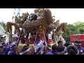 令和元年　高砂神社秋祭り　西畑宮入