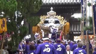 令和元年　高砂神社秋祭り　西畑宮入