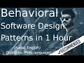 Behavioral Design Patterns | Software Design Patterns (Complete concepts in 1 Hour)
