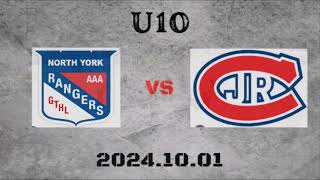 U10 Zeon vs Toronto Jr Canadiens 10/1 [Highlights]