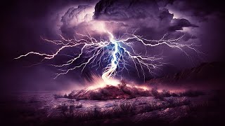 Intense Thunderstorm Sounds for Sleeping | Strong Rainstorm, Powerful Thunder So
