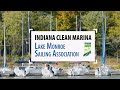 Indiana Clean Marina: Lake Monroe Sailing Association