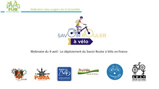 Webinaire Déploiement du Savoir Rouler à Vélo en France