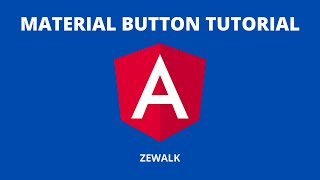 Angular Material Button Tutorial | Angular Material 12