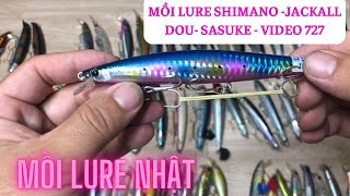 Mồi Câu Nhật:Vibration, Minnow,  Lure Lóc Chẽm, Lure Ghềnh, Flashboost,Sasuke, Jackall - video 727