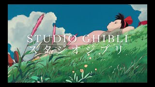 【Positive Ghibli Piano For Warm Spring And Summer Days】1時間 ジブリメドレーピアノ💖  Beautiful Relaxing Music