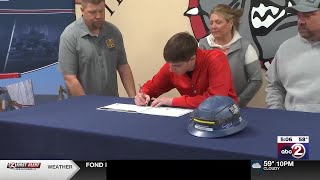 Miron Construction celebrates first dually enrolled apprentice