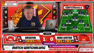 Mark Goldbridge fuming Reaction & Funny 😂 0-2 Manchester united vs Arsenal | The United Stand