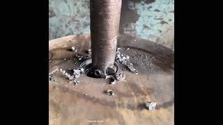 Manufacturing process of 100Kg double helical gear with old machine