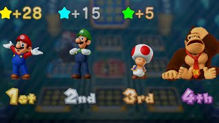 Mario Party 10 - Mario, Luigi, Donkey Kong, Toad - Haunted Trail