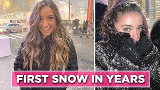 We Saw SNOW for the First Time in YEARS! | Behind The Braids Ep. 108