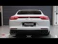 คลิปเสียงท่อ fi exhaust full system porsche panamera 971