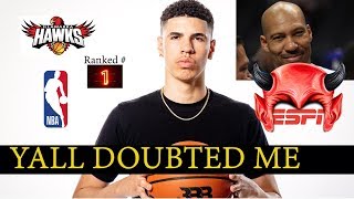Lamelo Finally Getting Respect. Lavar “I told you so!”