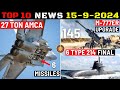 Indian Defence Updates : AMCA 6 Internal Missiles,145 M777-ER Upgrade,6 Type 214 Submarines Order