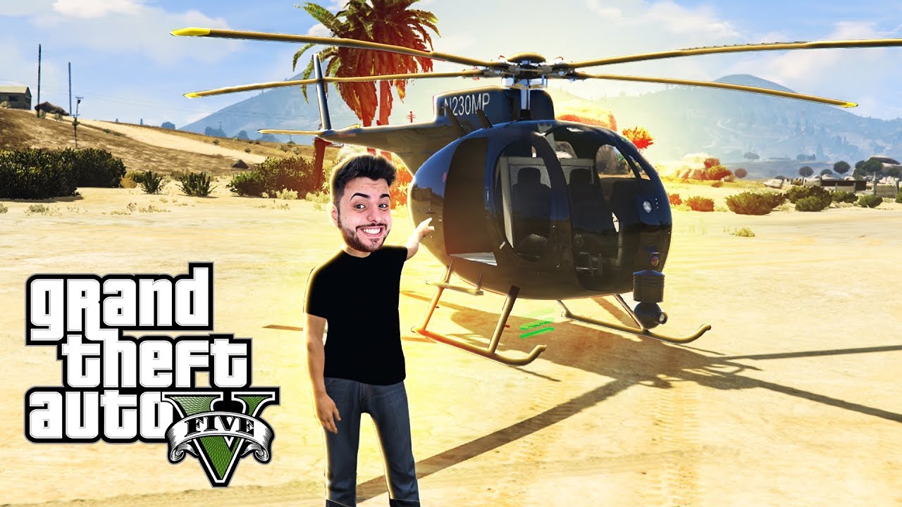 Comprei Um Helicóptero No Gta Rp Youtube