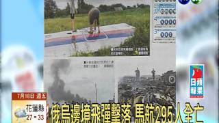 馬航俄烏邊境墜毀 295人全罹難