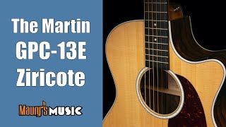 Maury Demos the Martin GPC-13E Ziricote