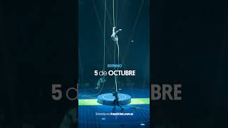 Llega el 5 de octubre del 2023 el Show Messi 10 por el Cirque Du Soleil a Buenos Aires