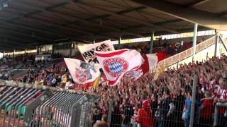 Braunschweig-Bayern, Gästeblock vor dem Spiel 1.8.2011 HD