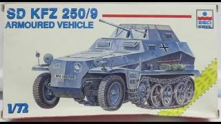 ESCI 1/72 Sd.kfz. 250/9 Kit# 8371