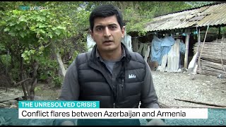 Conflict flares between Azerbaijan and Armenia, Ali Mustafa reports from Karabakh