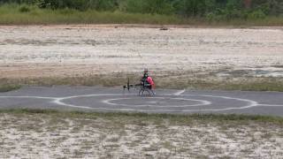 M3D 600 RC Helicopter 3D Test