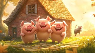 Les 3 petits cochons en français  🐷(livre audio animé) Histoire du soir - Histoire pour s'endormir