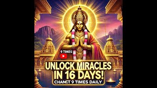 Kaarya Siddhi Hanuman Mantra 🙏 || Unlock Miracles in 16 Days with 9 Powerful Chants Daily!