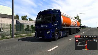 Diesel 23t | Renault E-Tech T | EV | Euro Truck Simulator 2 | ETS 2 Gameplay | High Speed | #422