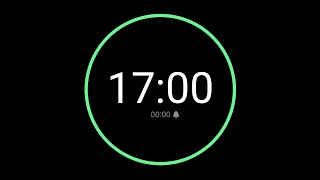 17 Minute Countdown Timer with Alarm / iPhone Timer Style